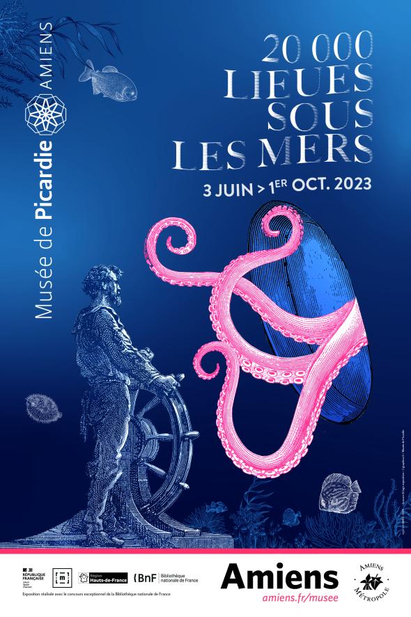 Affiche « 20 000 Lieues sous les mers »