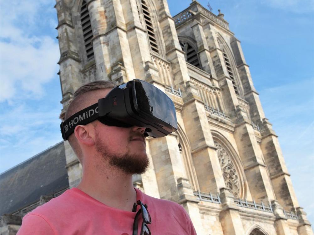 Visite virtuelle à réalité augmentée